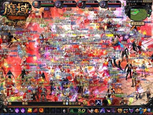 魔域sf手机版：热血魔幻魅力足，全新区服福利多